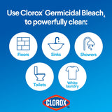 Clorox Regular Scent Germicidal Bleach 81 oz, Pack of 6