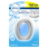 Febreze Small Spaces Linen & Sky Scent Air Freshener 0.25 oz Liquid, Pack of 6