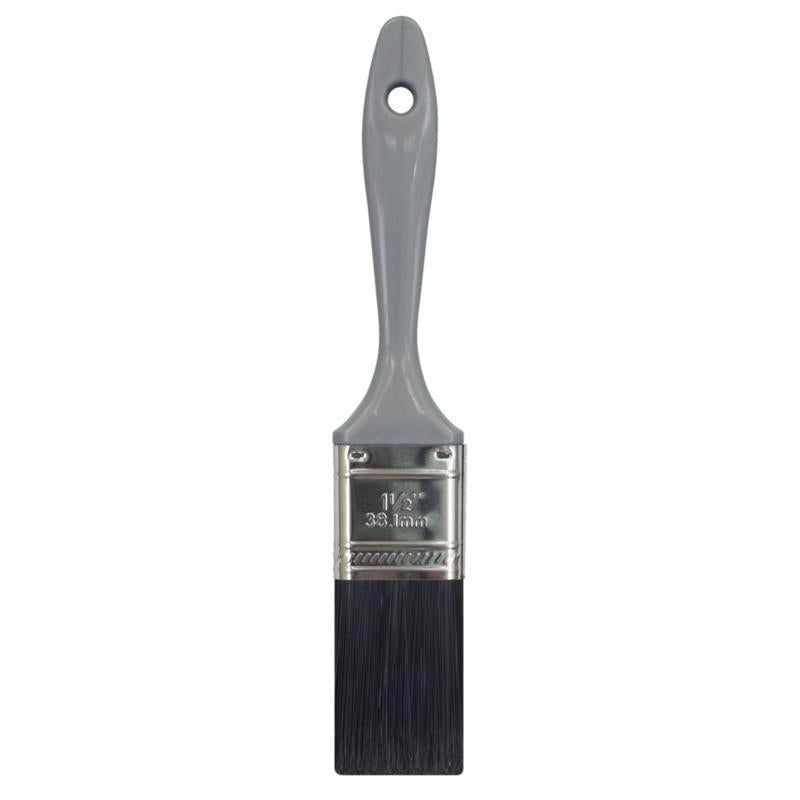 Home Plus Good 1-1/2 in. Flat Paint Brush, Pack of 12