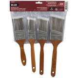 Ace Better Angle/Flat Paint Brush Set, Pack of 12