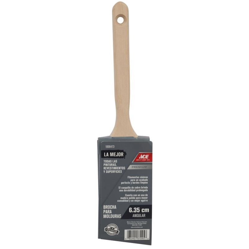 Ace Best 2-1/2 in. Angle Trim Paint Brush, Pack of 6