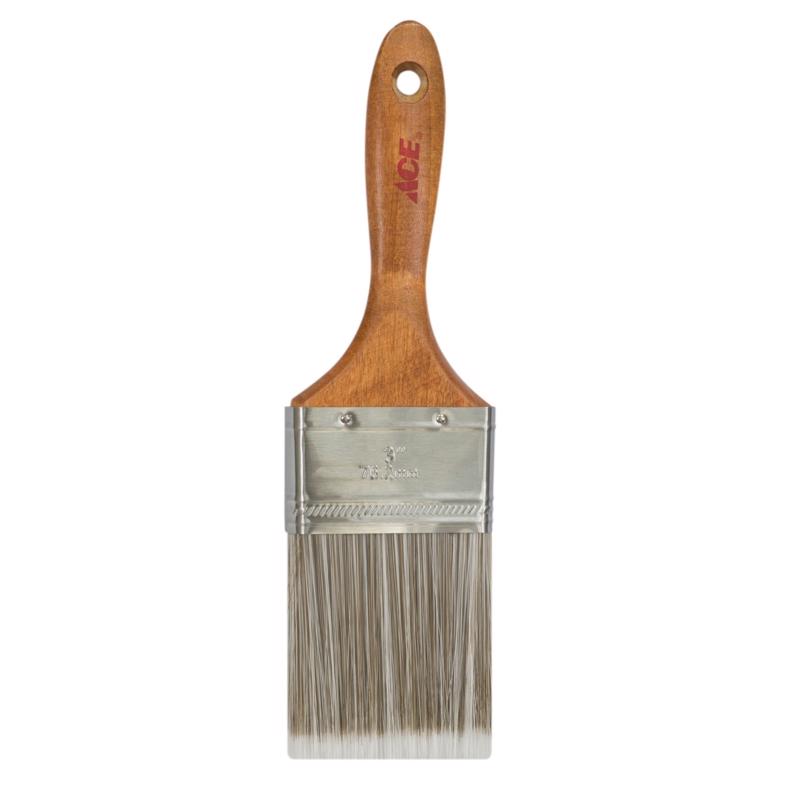 Ace Better 3 in. Flat Paint Brush, Pack of 6