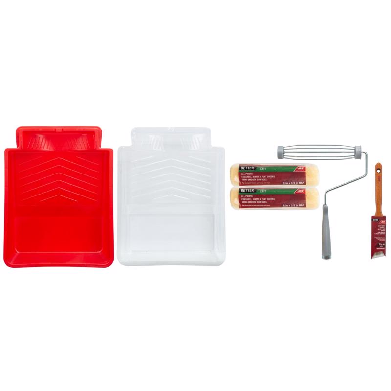 Ace Better Plastic 10 in. W X 13 in. L Paint Tray Set, Pack of 3