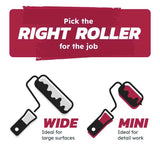 Ace Better Foam 6 in. W Mini Paint Roller Cover Refill 5 pk, Pack of 4