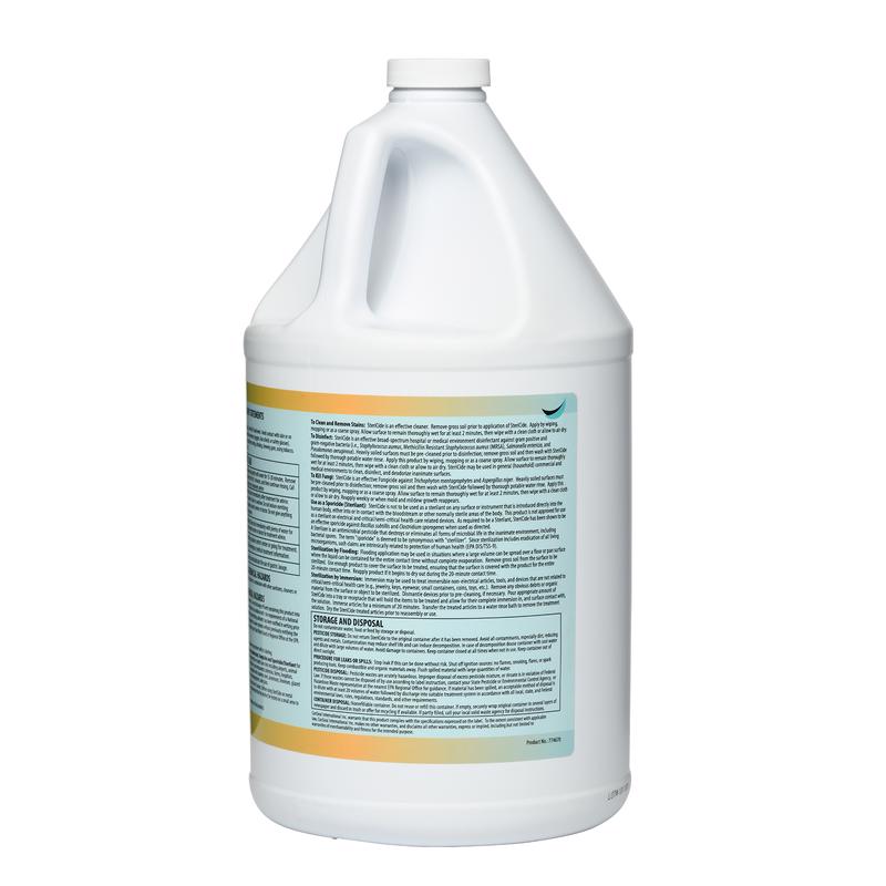 SteriCide 774670 RTU Sterilant, 1 gal, Liquid, Pack of 4