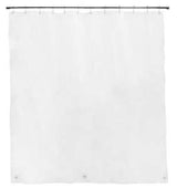 Kenney KN61440 Shower Liner, Mediumweight, 72 in L, 70 in W, PEVA, White