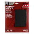 Ace 11 in. L X 9 in. W Assorted Grit Silicon Carbide Sandpaper 4 pk, Pack of 10