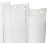 Kenney KN61433 Shower Liner, Lightweight, 72 in L, 70 in W, PEVA, Clear