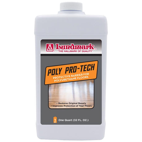 Lundmark Poly-Pro Tech Semi-Gloss Floor Restorer Liquid 32 oz, Pack of 6
