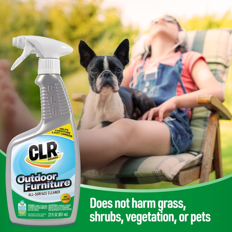CLR Outdoor Furniture Cleaner 26 oz Liquid, Pack of 6