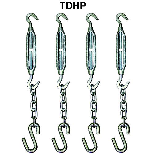 Brophy TDHP Tie Down Hardware Package, 4/pk