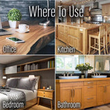 Old English No Scent Scratch Cover Polish Dark Wood 8 oz Liquid, Pack of 6