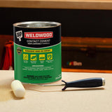 DAP Weldwood High Strength Synthetic Rubber Natural Contact Cement 1 qt