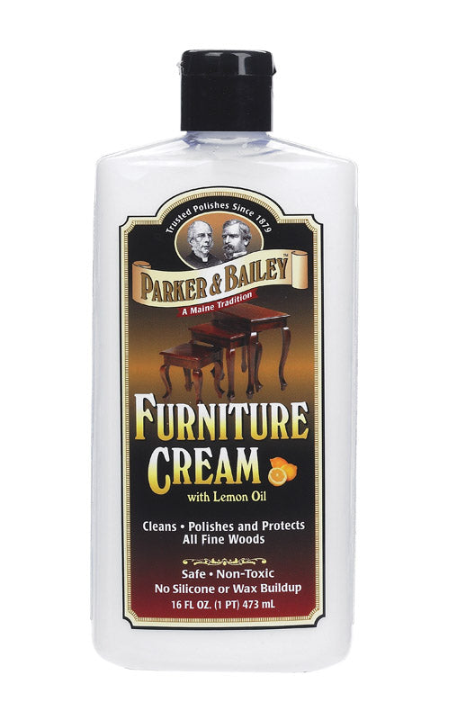 Parker & Bailey Lemon Scent Furniture Cream 16 oz Cream, Pack of 6