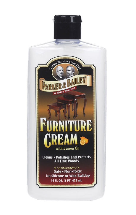Parker & Bailey Lemon Scent Furniture Cream 16 oz Cream, Pack of 6