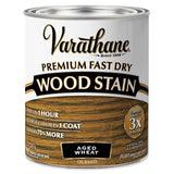 Varathane Premium Aged Wheat Oil-Based Urethane Modified Alkyd Fast Dry Wood Stain 1 qt, Pack of 2