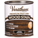 Varathane Premium True Brown Oil-Based Urethane Modified Alkyd Fast Dry Wood Stain 1 qt, Pack of 2