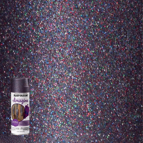 Rust-Oleum Specialty Shimmer Purple Glitter Spray 10.25 oz, Pack of 4