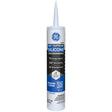 GE Supreme Clear Silicone Window and Door Sealant 10.1 oz, Pack of 12