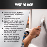 DAP Fast Dry Premium Ready to Use Off-White Spackling and Patching Compound 1 pt, Pack of 12