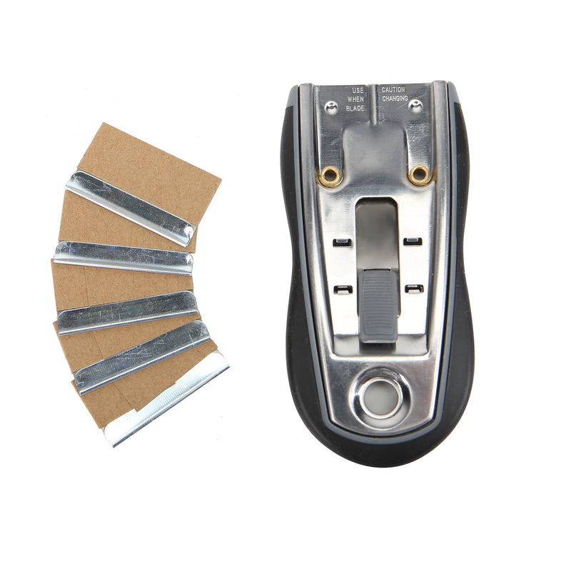 Ace 1 in. W Steel Glass Safety Scraper with Blade, Pack of 10