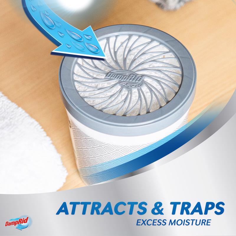 DampRid Moisture Absorber Lavender Vanilla Scent 11 oz, Pack of 4