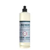 Mrs. Meyer's Clean Day Snowdrop Scent Liquid Dish Soap 16 oz 1 pk, Pack of 6