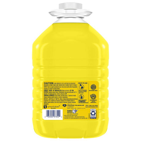 Fabuloso Lemon Scent All Purpose Cleaner Liquid 128 oz, Pack of 4