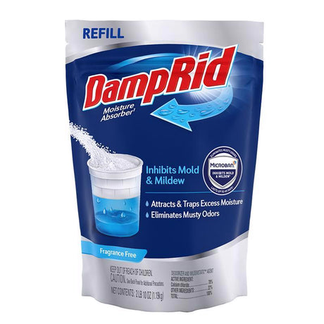 DampRid Moisture Absorber Refill No Scent 42 oz, Pack of 3