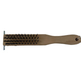 Warner 1.5 in. W X 11 in. L Carbon Steel Wire Brush, Pack of 6