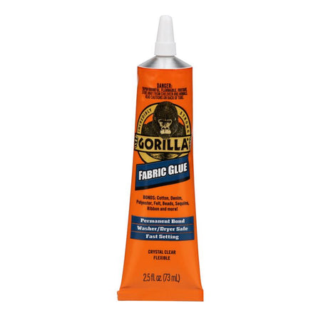 Gorilla High Strength Glue Clear Adhesive 2.5 oz, Pack of 3