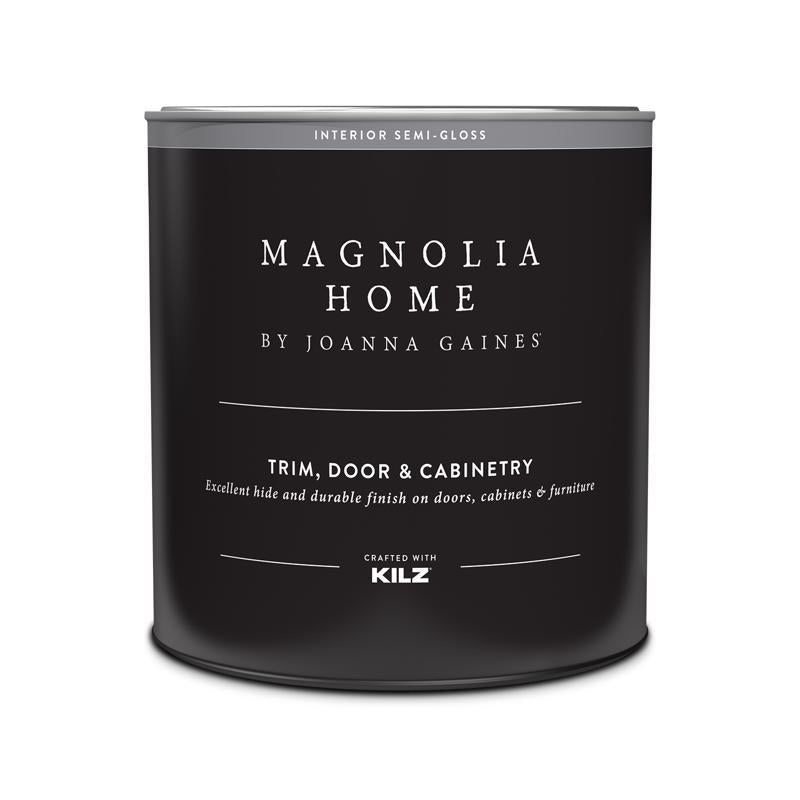 Magnolia Home by Joanna Gaines KILZ Semi-Gloss Tintable Base 3 Cabinet and Trim Paint Interior 1 qt, Pack of 6