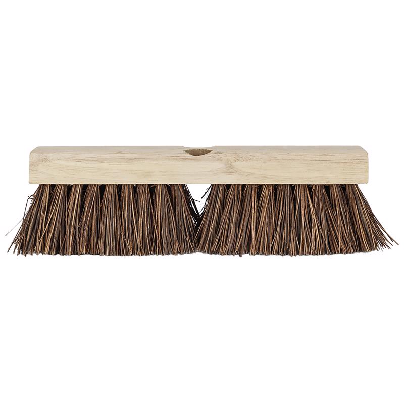 Harper 10 in. W Stiff Bristle Wood Handle Deck Brush
