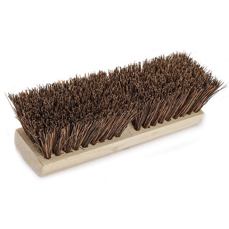 Harper 10 in. W Stiff Bristle Wood Handle Deck Brush