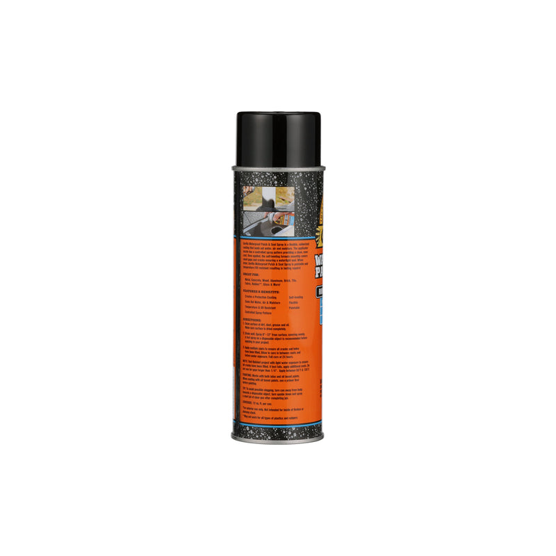 Gorilla Black Rubber Waterproof and Sealer 16 oz, Pack of 6
