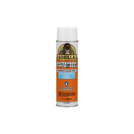 Gorilla White Rubber Waterproof and Sealer 14 oz, Pack of 6