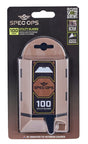 Spec Ops SPEC-K1-BLADE100 Utility Knife Blade, 2.3 in L, HCS, Precision-Honed, Hardened Edge