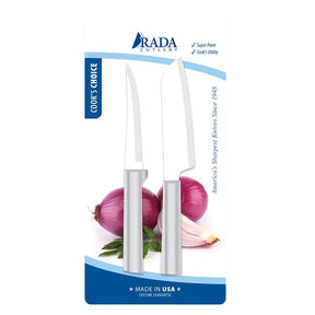 Rada Cutlery DS53 Cook's Choice Gift Set, 2-Piece, High-Carbon Stainless Steel, Silver