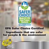 Krud Kutter Professional No Scent Glass Cleaner 1 gal Liquid, Pack of 4