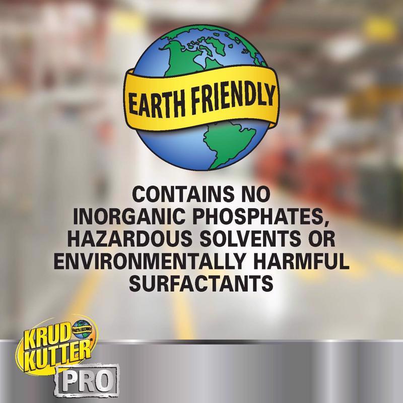 Krud Kutter Professional No Scent Carpet Stain Remover 1 gal Liquid, Pack of 4