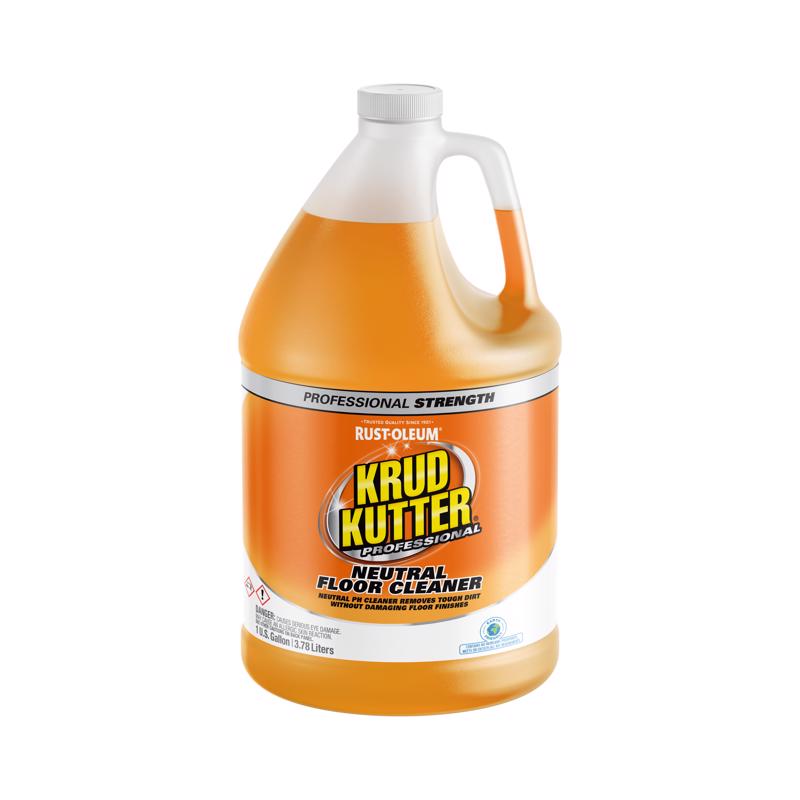 Krud Kutter Professional Floor Cleaner Liquid 1 gal, Pack of 4