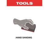 Diablo Reusable 5 in. L X 2-3/4 in. W Wet/Dry Hand Sanding Pad