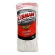 Libman High Power 3 in. Wet Cotton Mop Refill 1 pk, Pack of 6