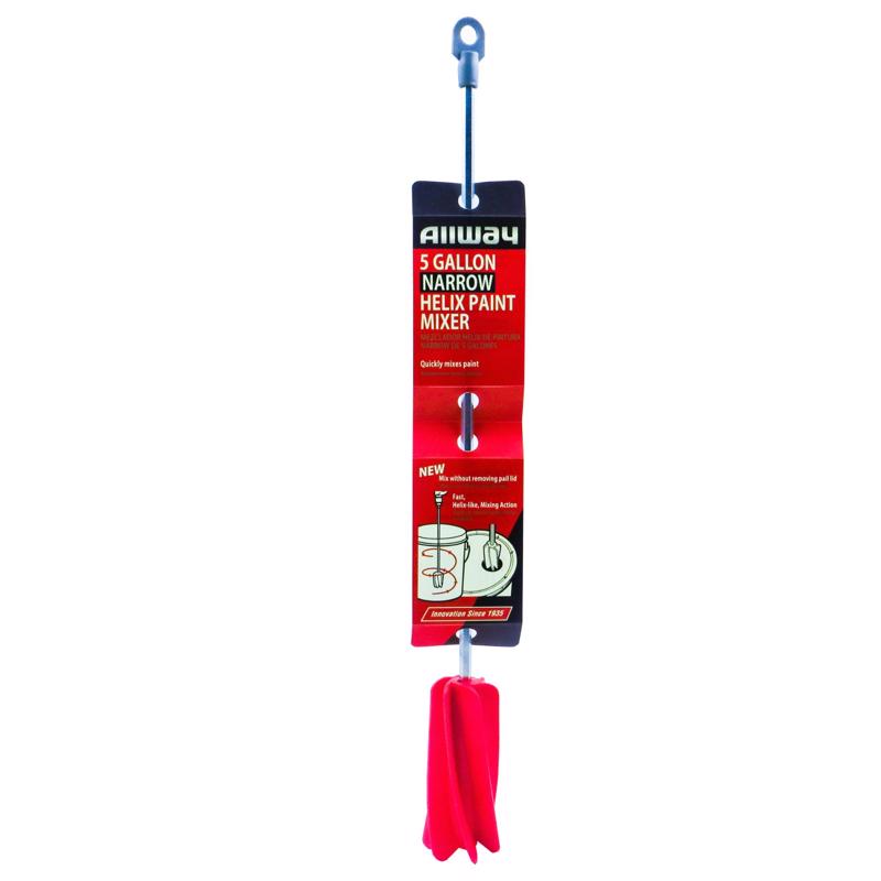 Allway 2.5 in. W X 18.5 in. L Paint Mixer For 5 Gallon, Pack of 6