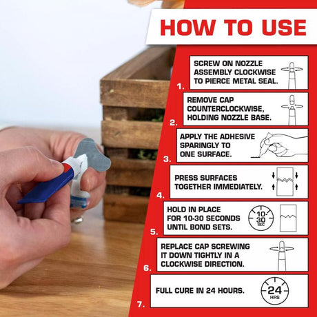 Loctite High Strength Cyanoacrylate Clear Super Glue 4 gm