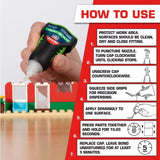 Loctite Extra Time Control High Strength Cyanoacrylate Clear Super Glue 4 gm, Pack of 6