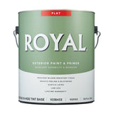 Royal Flat Tint Base Mid-Tone Base Paint Exterior 1 gal, Pack of 4