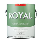 Royal Flat Tint Base Neutral Base Paint Exterior 1 gal, Pack of 4