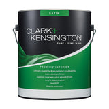 Clark+Kensington Satin Tint Base Ultra White Base Paint + Primer Interior 1 gal, Pack of 4