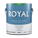 Royal Satin Tint Base Mid-Tone Base Paint Interior 1 gal, Pack of 4